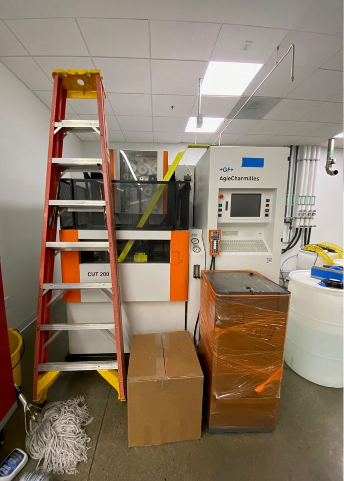 GF AgieCharmilles Cut 200, Machine ID: 8066